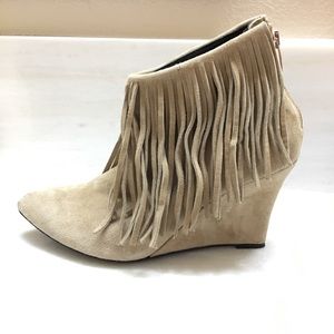 Elyse Walker | Fringe Booties 38